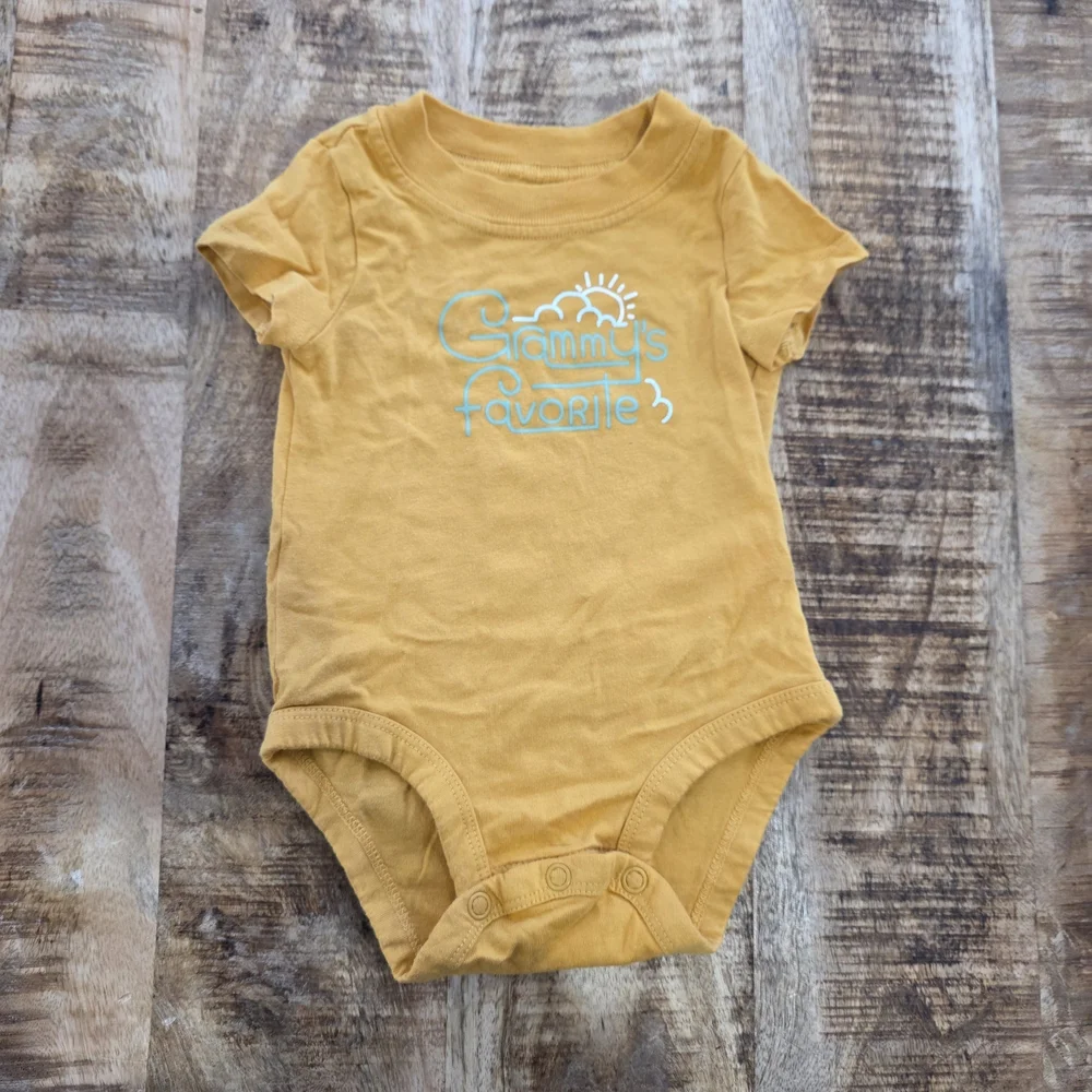 Carter's Yellow Bodysuit - Grammy's Favorite